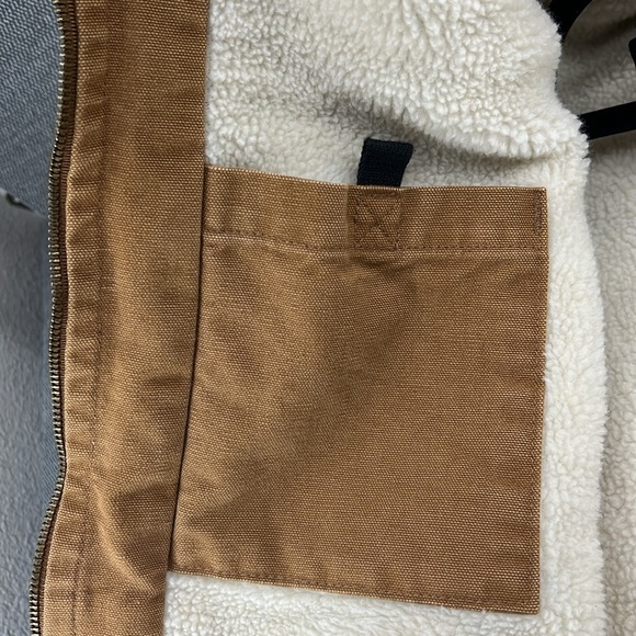 Carhartt Discontinued Sherpa Lined Wildwood Jacket 100815-211 Yellowstone XL - Picture 15 of 15